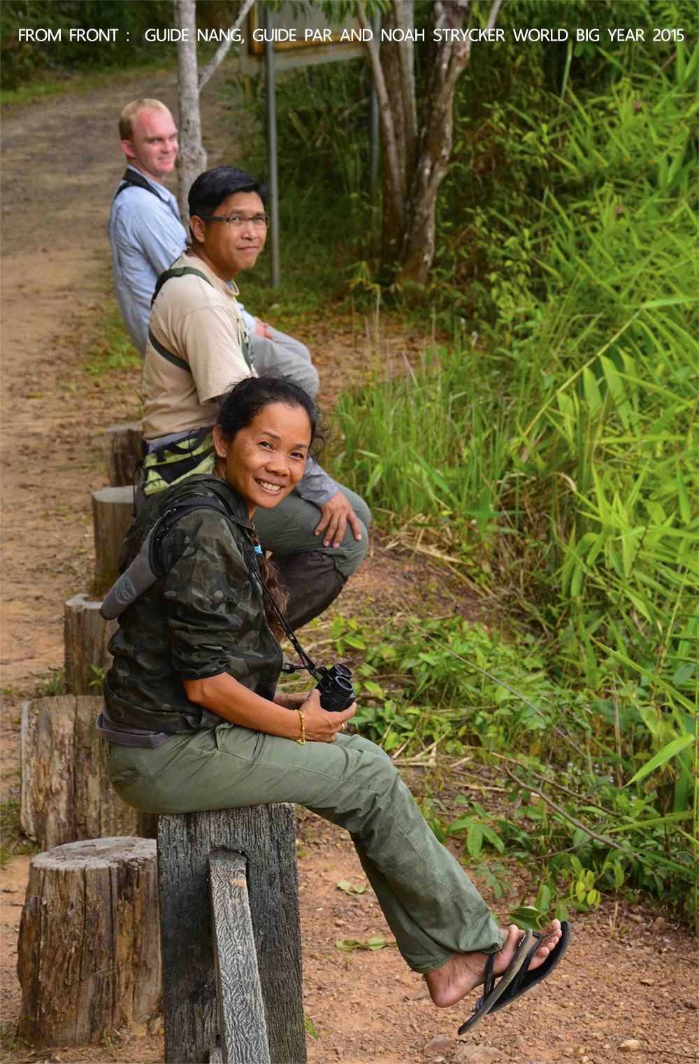 Par with Bui Duc Tien bird leader in Vietnam